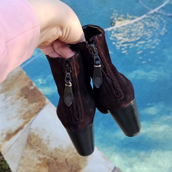 Rag & bon  Newbury Suede  leather  Ankle Boots booties  38, us 8 - Picture 9 of 16